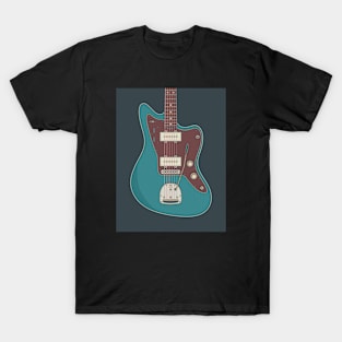 Ocean Turquoise JM Guitar T-Shirt